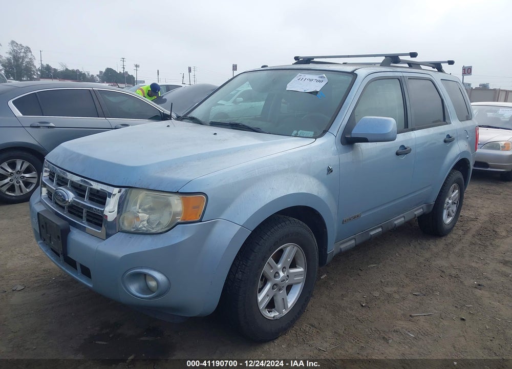 2008 FORD ESCAPE HYBRID VIN: 1FMCU49H48KD84720