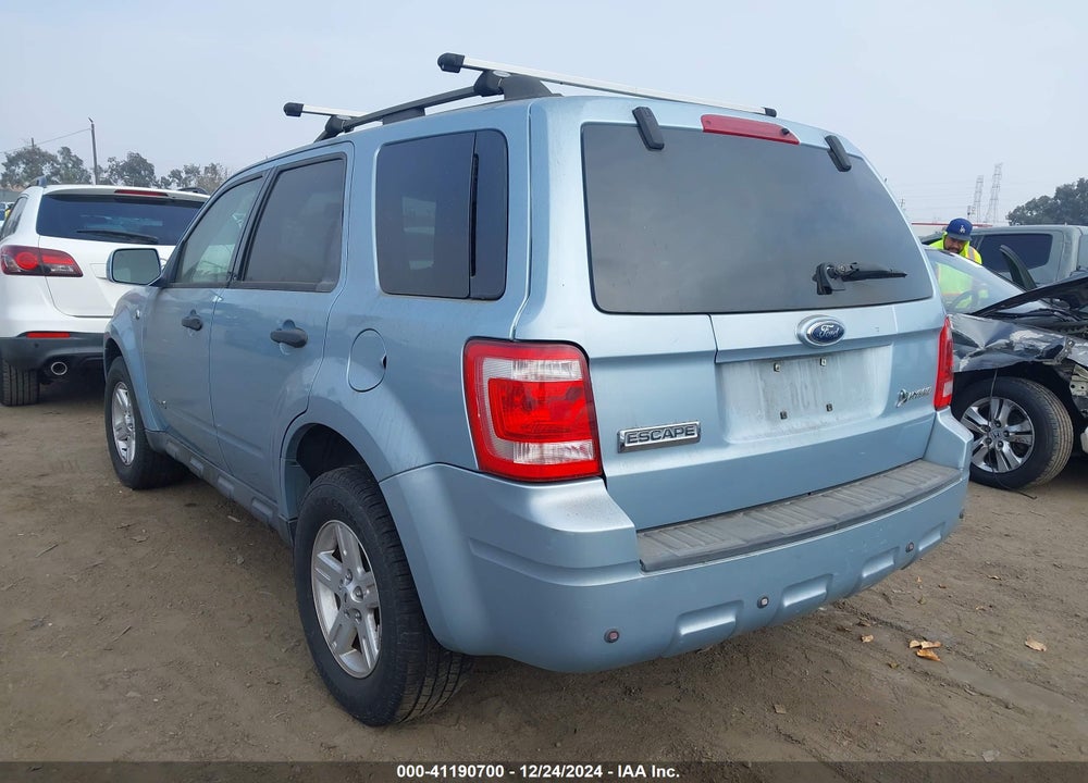 2008 FORD ESCAPE HYBRID VIN: 1FMCU49H48KD84720