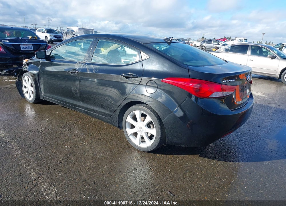 2013 HYUNDAI ELANTRA LIMITED VIN: 5NPDH4AE7DH440639