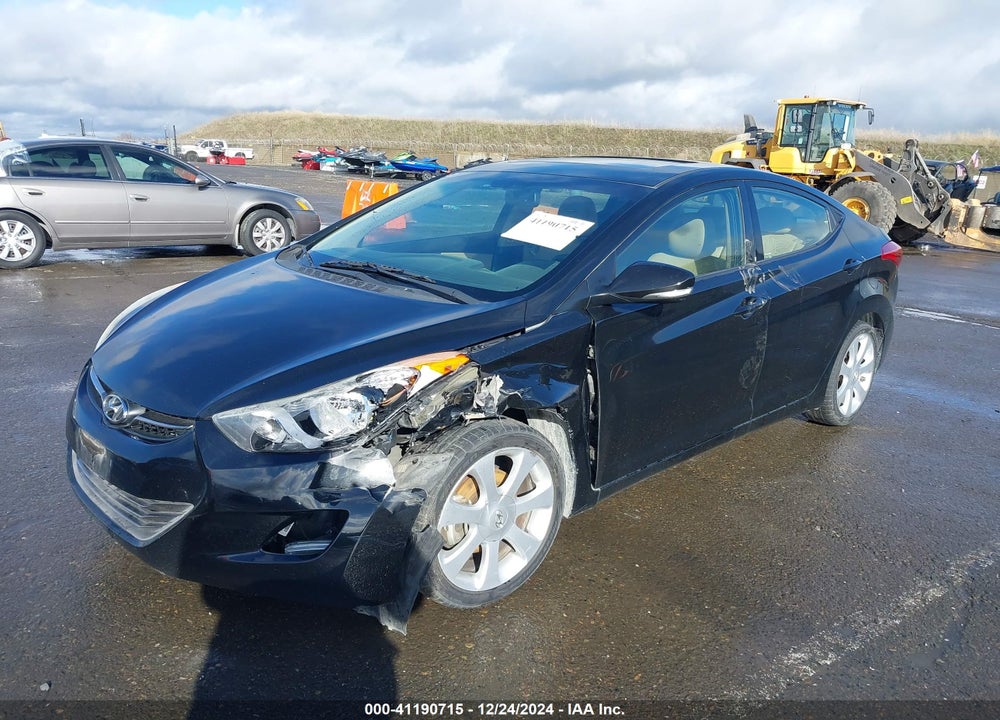 2013 HYUNDAI ELANTRA LIMITED VIN: 5NPDH4AE7DH440639