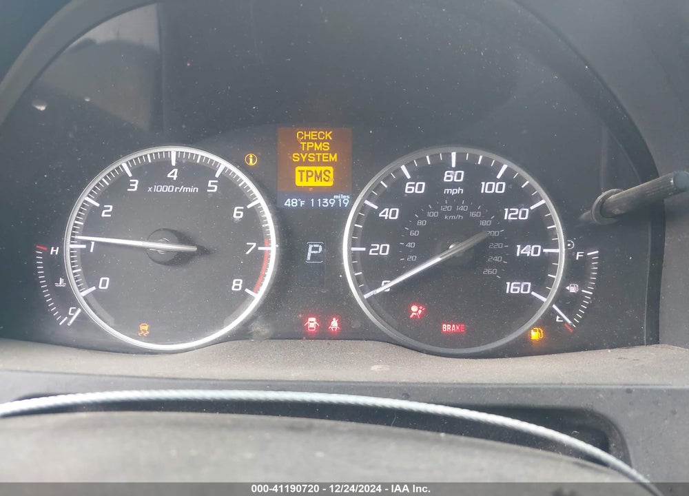 2013 ACURA RDX VIN: 5J8TB4H55DL014786