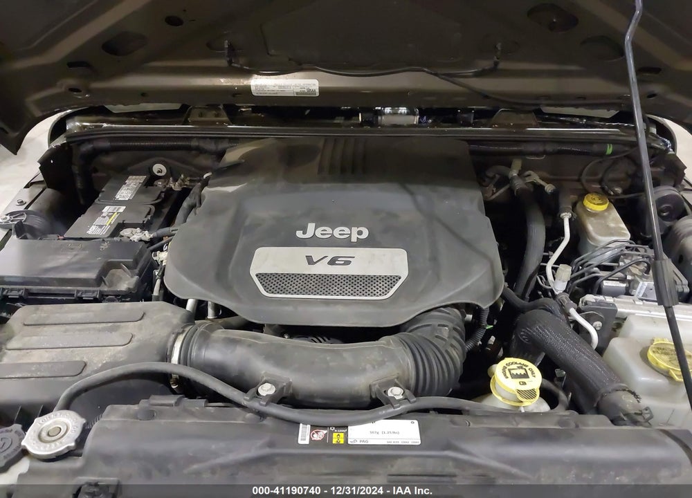 2016 JEEP WRANGLER SPORT VIN: 1C4GJWAG9GL103159