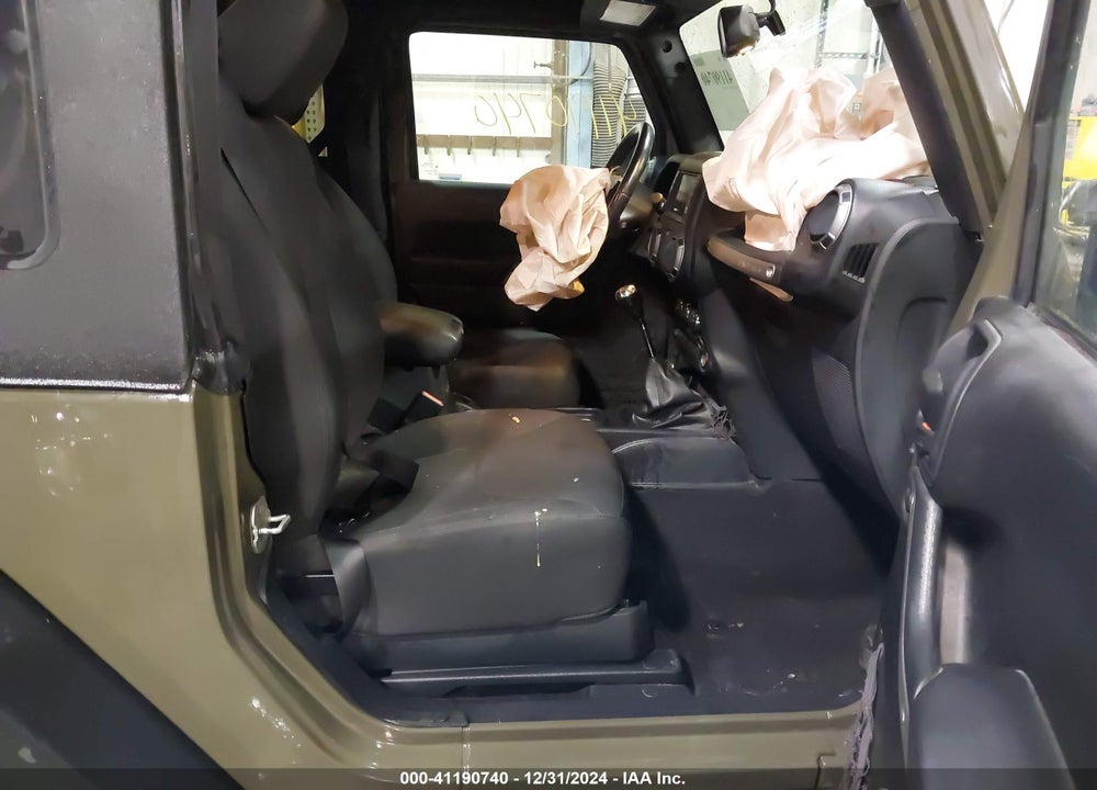 2016 JEEP WRANGLER SPORT VIN: 1C4GJWAG9GL103159