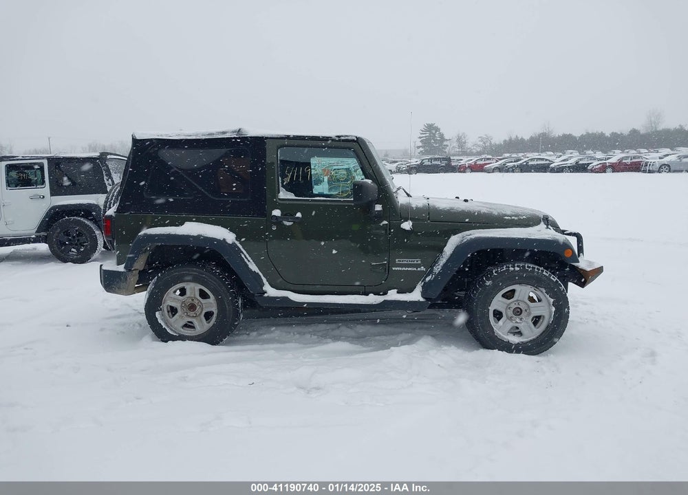 2016 JEEP WRANGLER SPORT VIN: 1C4GJWAG9GL103159