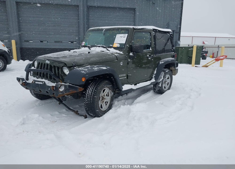 2016 JEEP WRANGLER SPORT VIN: 1C4GJWAG9GL103159