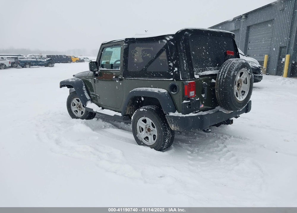 2016 JEEP WRANGLER SPORT VIN: 1C4GJWAG9GL103159