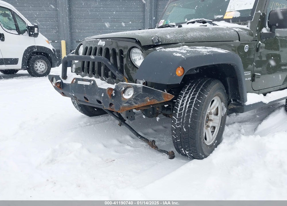 2016 JEEP WRANGLER SPORT VIN: 1C4GJWAG9GL103159