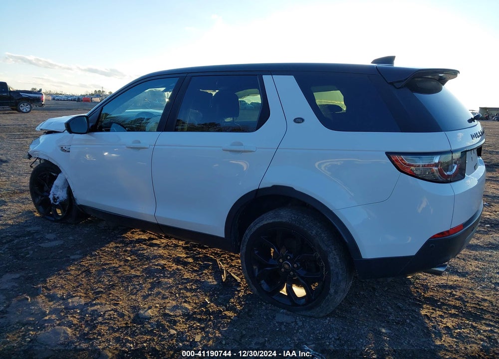 2017 LAND ROVER DISCOVERY SPORT HSE VIN: SALCR2BG5HH659772