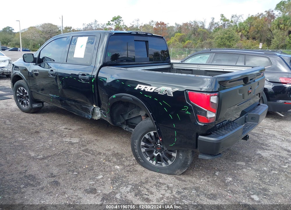 2021 NISSAN TITAN PRO-4X 4X4 VIN: 1N6AA1ED8MN523033