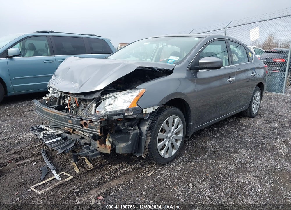 2015 NISSAN SENTRA S VIN: 3N1AB7AP6FY312294