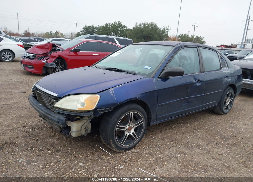 2003 HONDA CIVIC LX VIN: 2HGES16573H531710