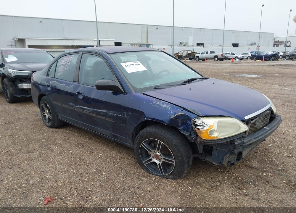 2003 HONDA CIVIC LX VIN: 2HGES16573H531710