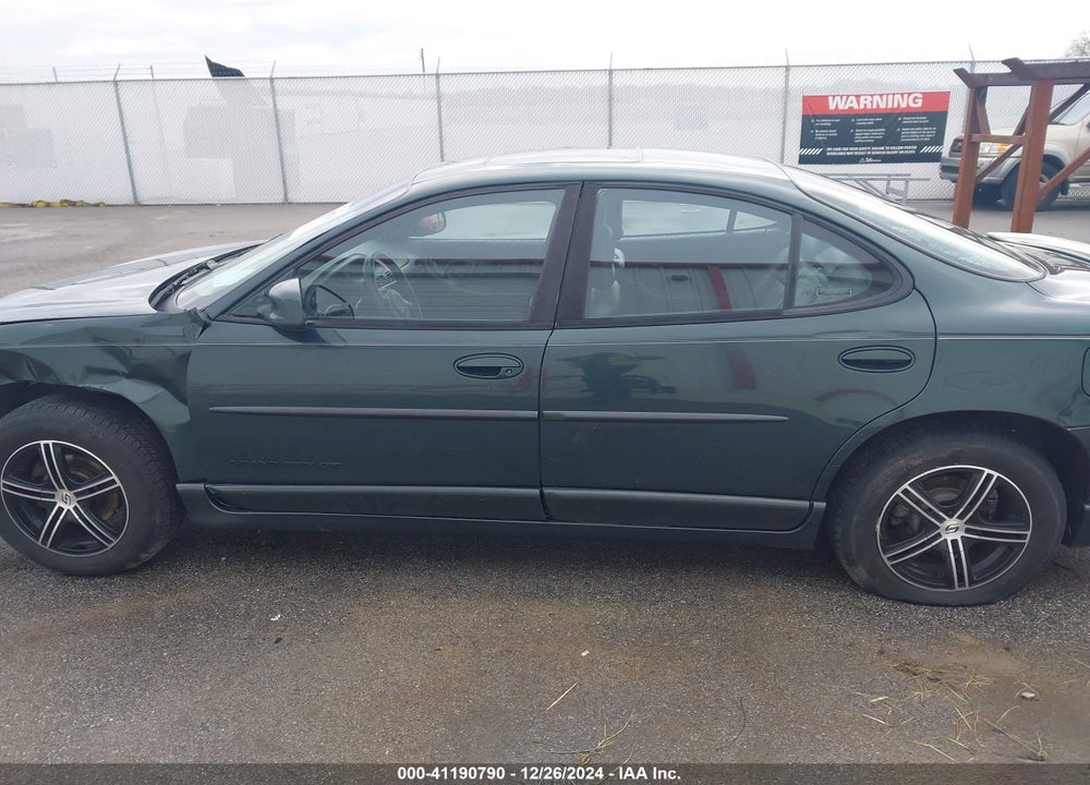 2001 PONTIAC GRAND PRIX GT VIN: 1G2WP52K11F157783