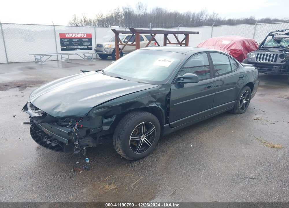 2001 PONTIAC GRAND PRIX GT VIN: 1G2WP52K11F157783