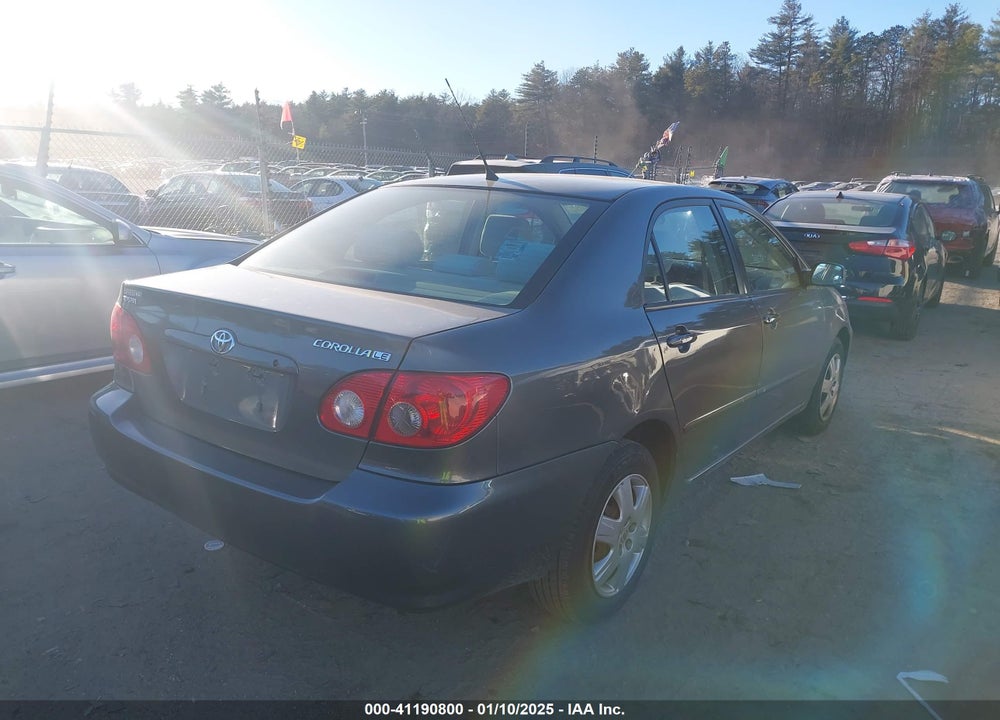 2008 TOYOTA COROLLA LE VIN: 2T1BR32E18C933738