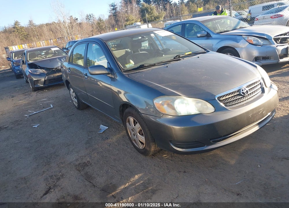 2008 TOYOTA COROLLA LE VIN: 2T1BR32E18C933738