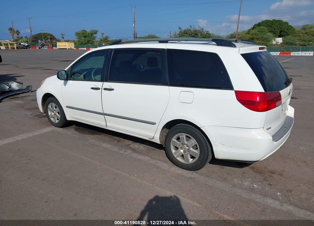 2004 TOYOTA SIENNA LE VIN: 5TDZA23C14S000307