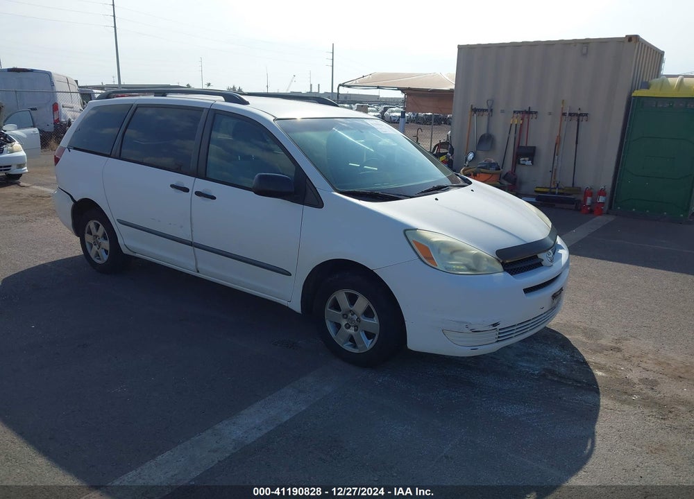 2004 TOYOTA SIENNA LE VIN: 5TDZA23C14S000307