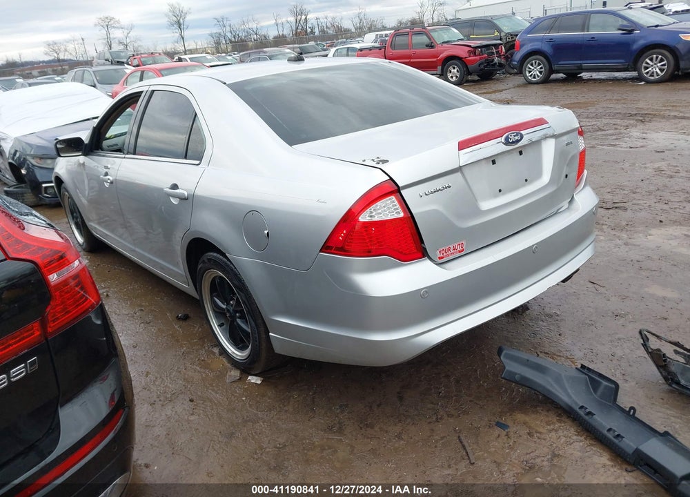 2012 FORD FUSION SEL VIN: 3FAHP0JA8CR389826