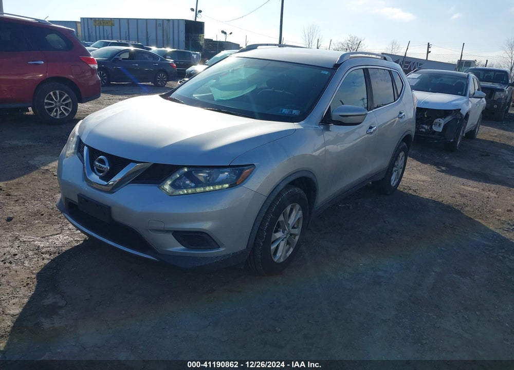 2016 NISSAN ROGUE SV VIN: JN8AT2MV0GW146696