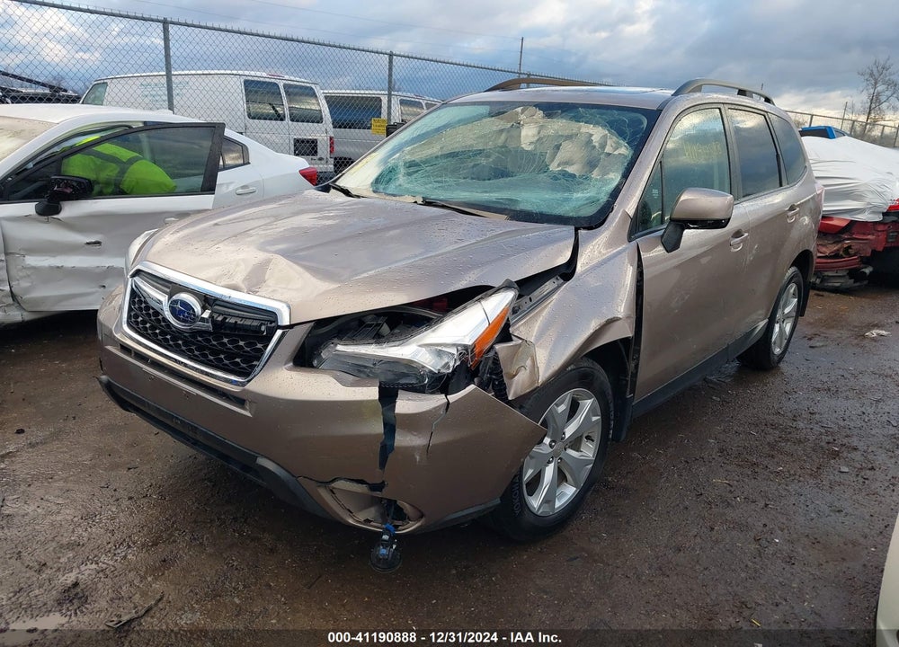 2014 SUBARU FORESTER 2.5I PREMIUM VIN: JF2SJAECXEH495672