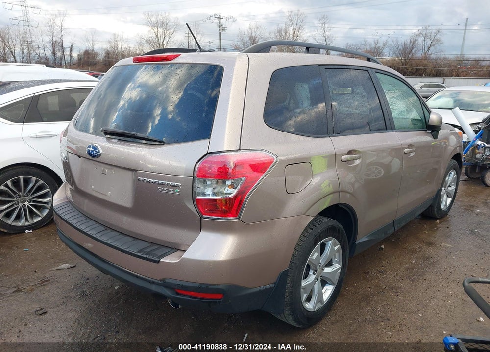 2014 SUBARU FORESTER 2.5I PREMIUM VIN: JF2SJAECXEH495672