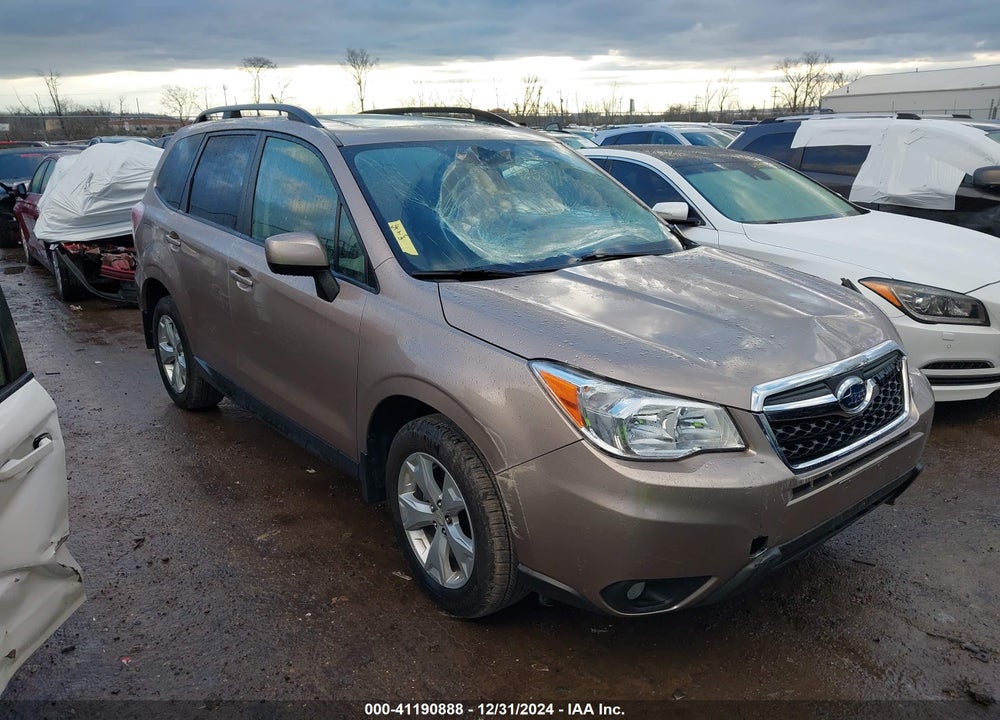 2014 SUBARU FORESTER 2.5I PREMIUM VIN: JF2SJAECXEH495672