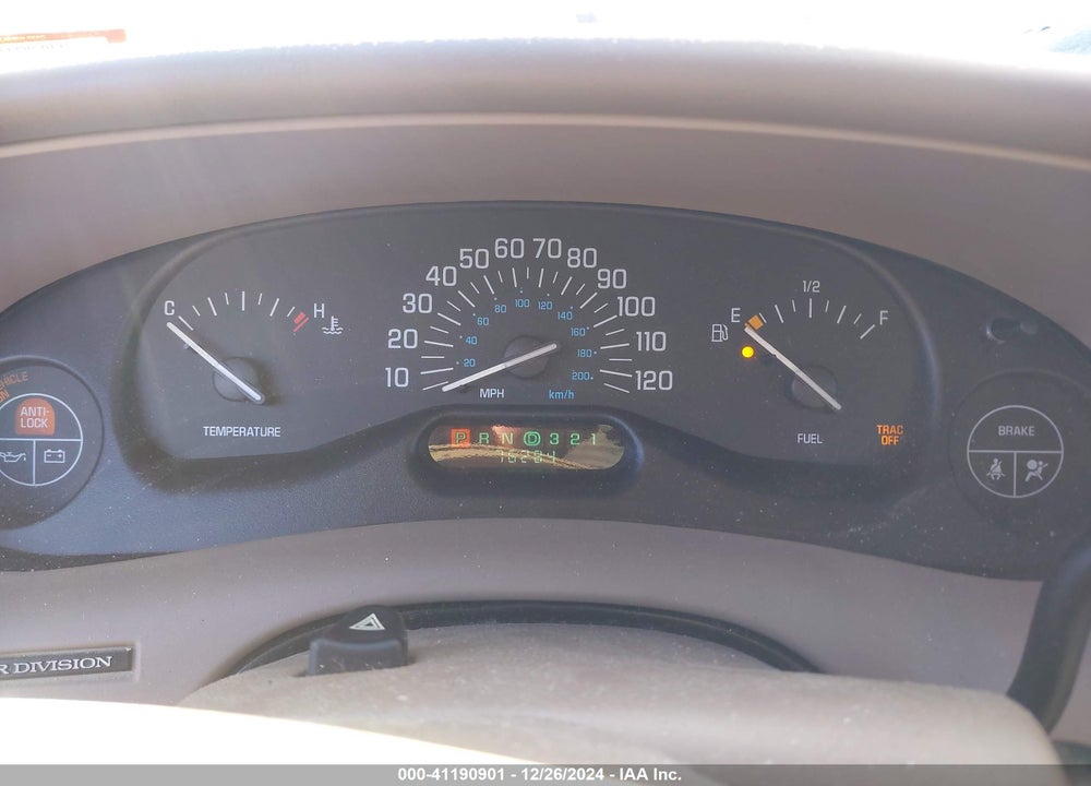 2000 BUICK CENTURY CUSTOM VIN: 2G4WS52J6Y1168275