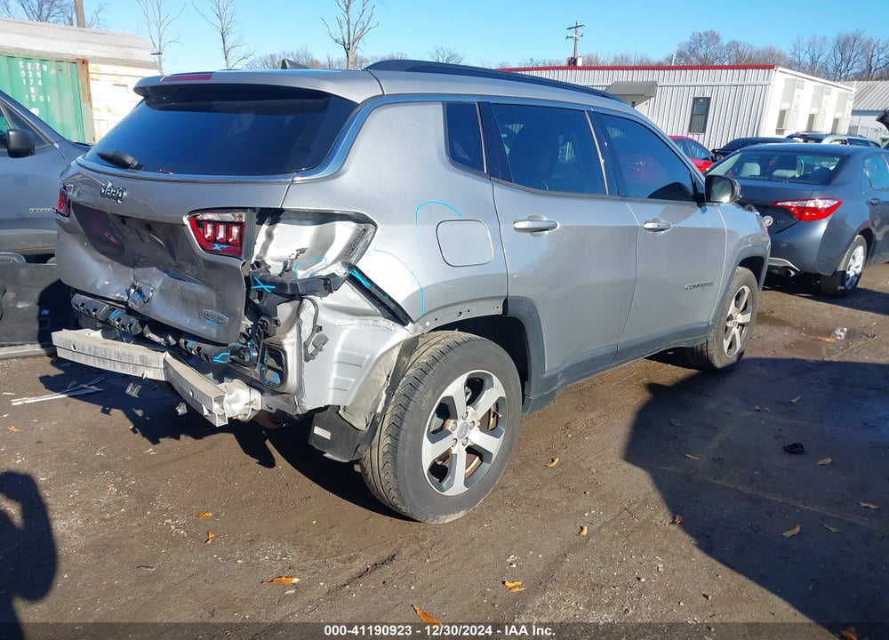 2018 JEEP COMPASS LATITUDE FWD VIN: 3C4NJCBB5JT408050