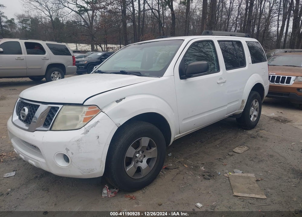 2011 NISSAN PATHFINDER VIN: 5N1AR1NN6BC631966