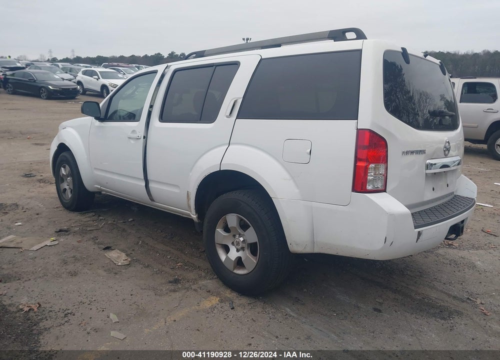 2011 NISSAN PATHFINDER VIN: 5N1AR1NN6BC631966