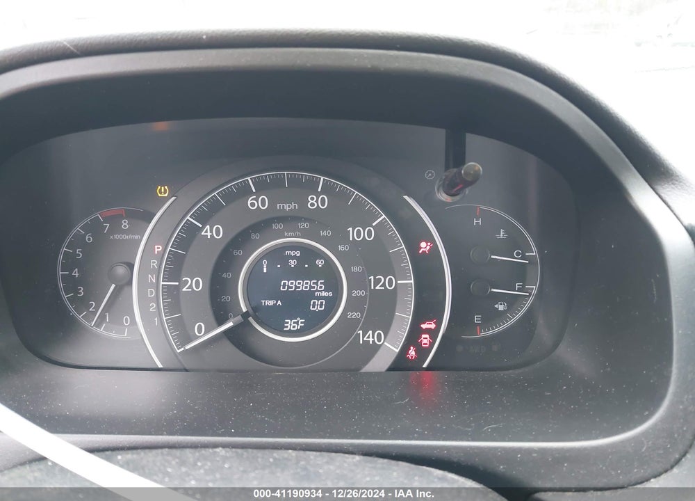 2013 HONDA CR-V EX-L VIN: 5J6RM4H71DL061067