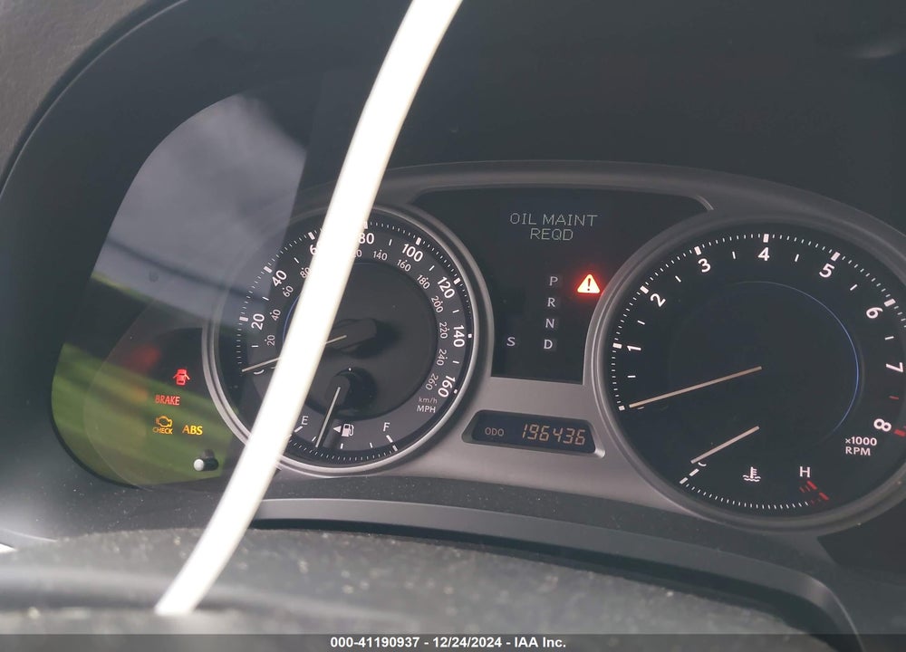 2009 LEXUS IS 250 VIN: JTHBK262195089681