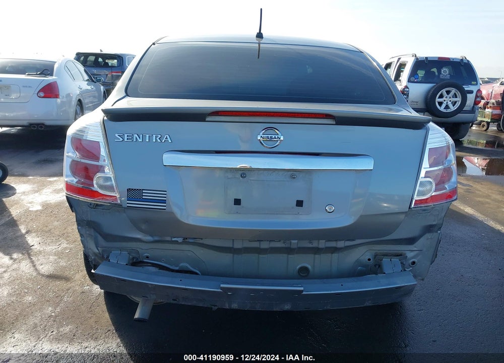 2012 NISSAN SENTRA 2.0 S VIN: 3N1AB6AP0CL773655