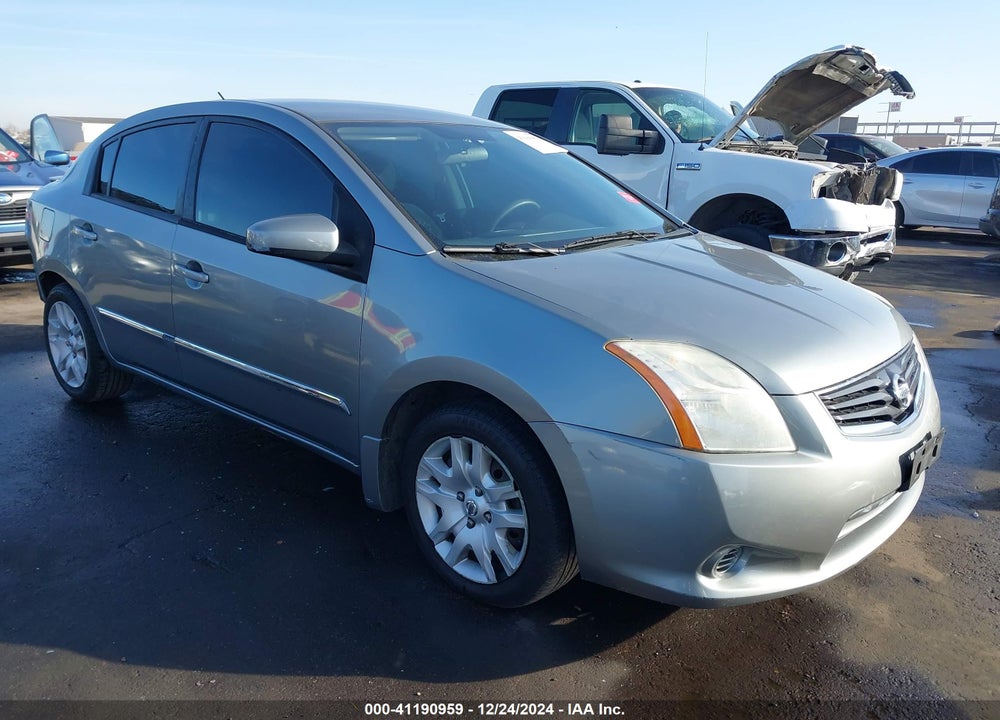 2012 NISSAN SENTRA 2.0 S VIN: 3N1AB6AP0CL773655