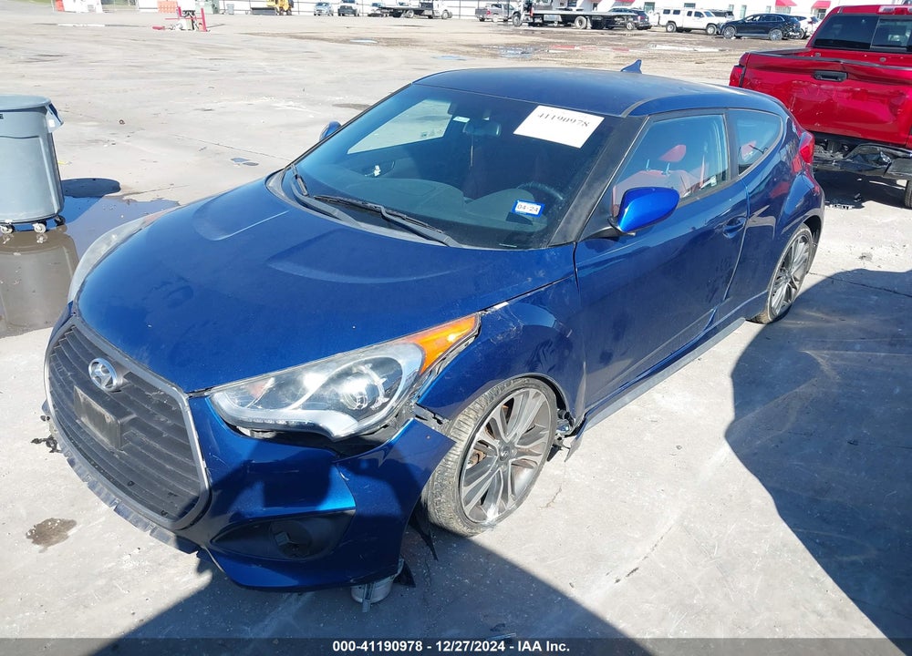 2016 HYUNDAI VELOSTER VIN: KMHTC6AE1GU281967