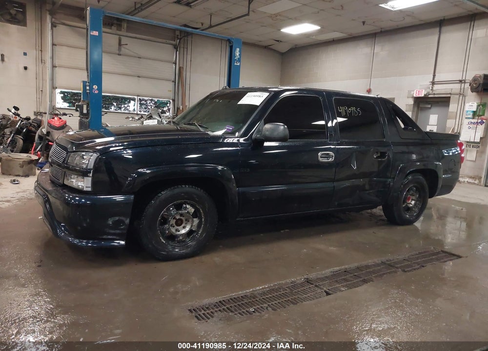 2004 CHEVROLET AVALANCHE 1500 VIN: 3GNEK12T04G300546