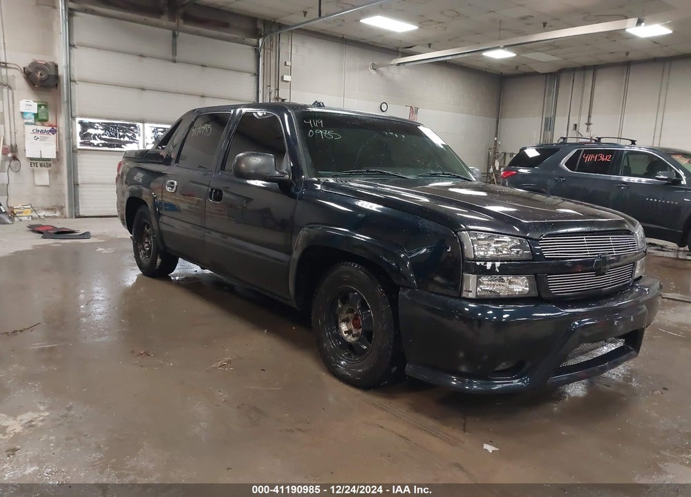 2004 CHEVROLET AVALANCHE 1500 VIN: 3GNEK12T04G300546