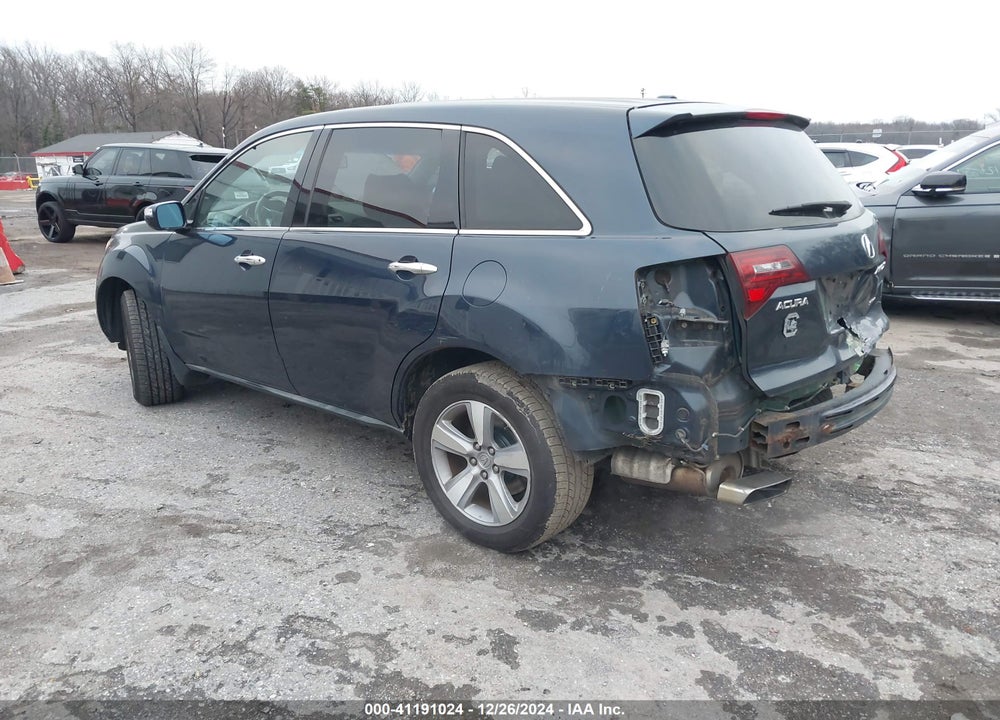 2012 ACURA MDX VIN: 2HNYD2H27CH528315