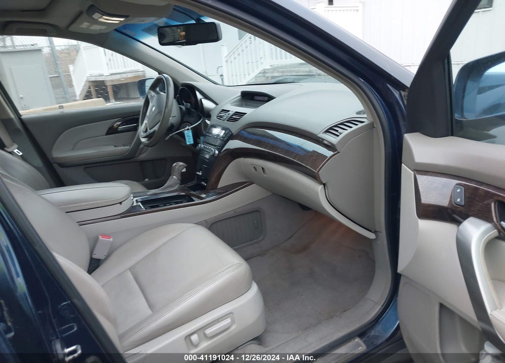 2012 ACURA MDX VIN: 2HNYD2H27CH528315