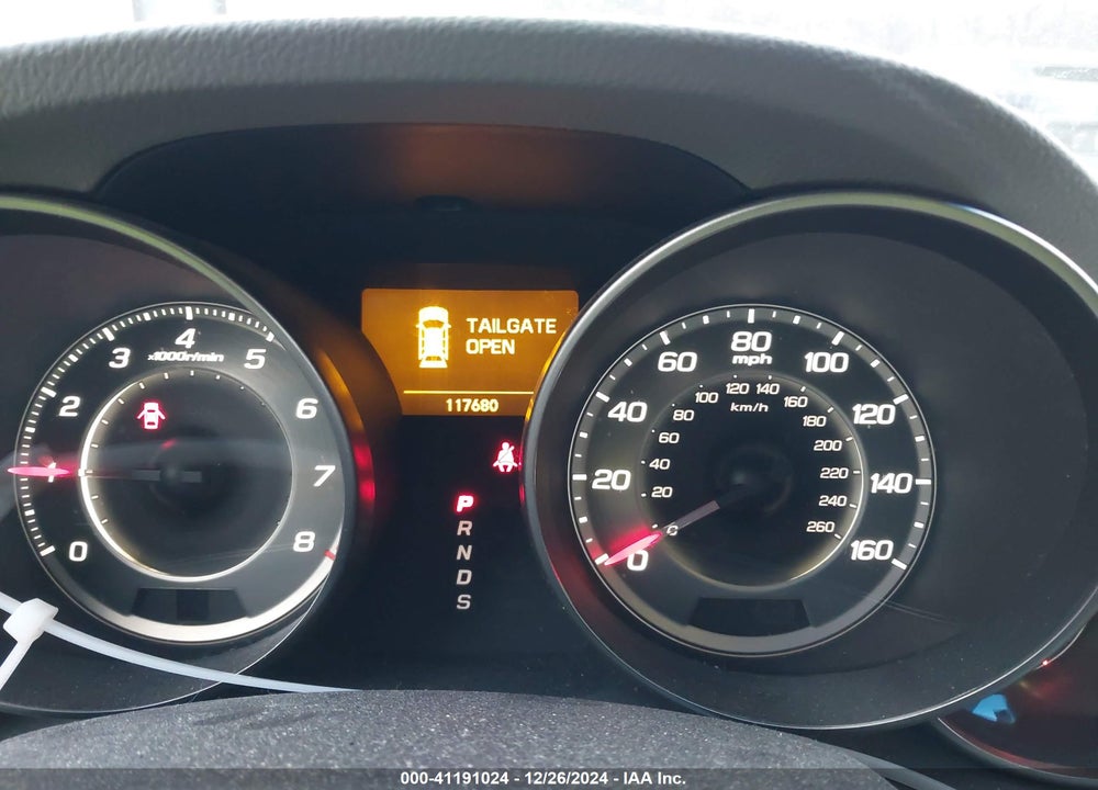 2012 ACURA MDX VIN: 2HNYD2H27CH528315