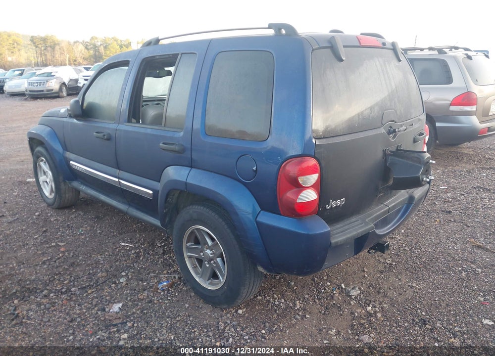 2005 JEEP LIBERTY LIMITED EDITION VIN: 1J4GK58KX5W537484