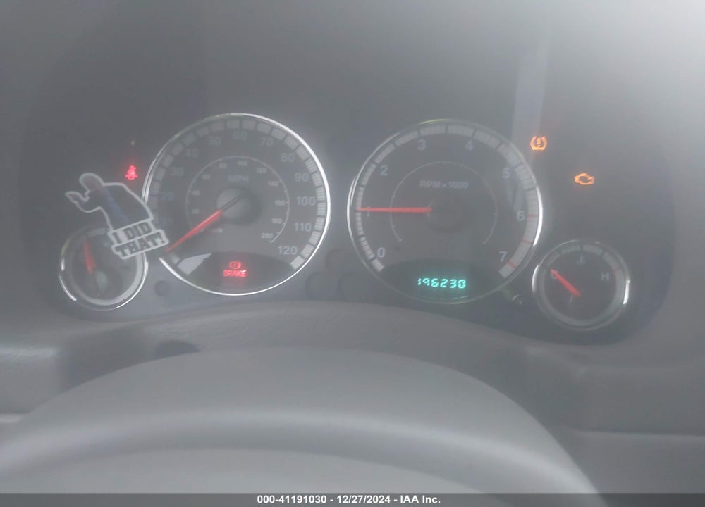 2005 JEEP LIBERTY LIMITED EDITION VIN: 1J4GK58KX5W537484