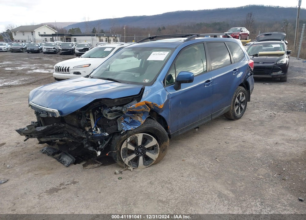 2018 SUBARU FORESTER 2.5I PREMIUM VIN: JF2SJAGC9JH578730