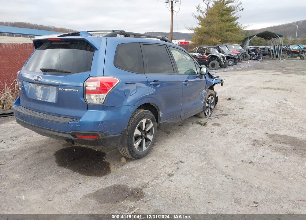 2018 SUBARU FORESTER 2.5I PREMIUM VIN: JF2SJAGC9JH578730