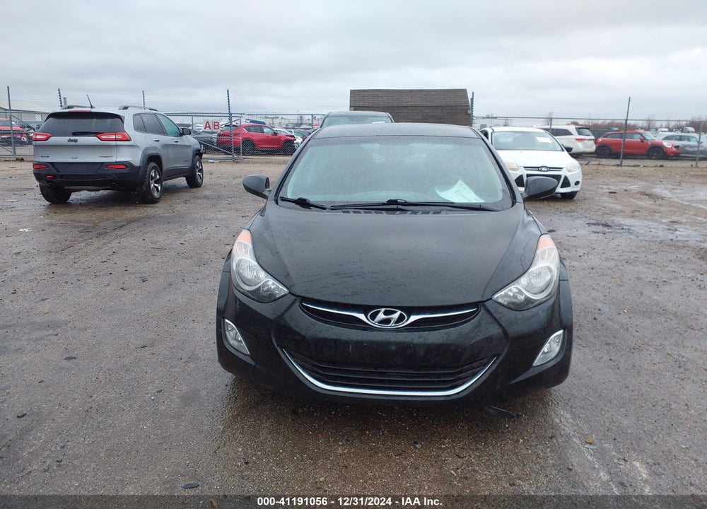 2013 HYUNDAI ELANTRA VIN: KMHDH4AE9DU738594