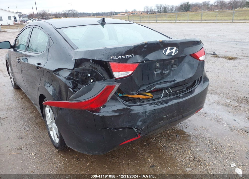 2013 HYUNDAI ELANTRA VIN: KMHDH4AE9DU738594