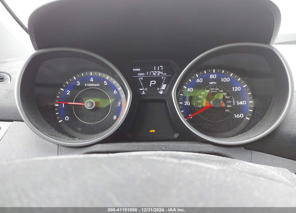 2013 HYUNDAI ELANTRA VIN: KMHDH4AE9DU738594