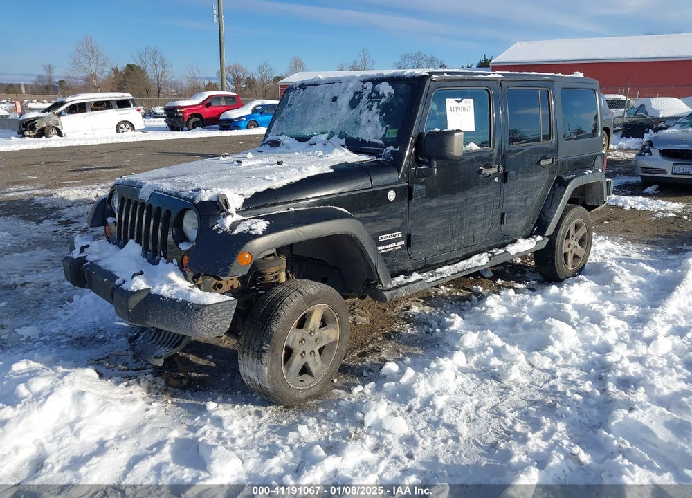 2012 JEEP WRANGLER UNLIMITED SPORT VIN: 1C4BJWDG1CL283463