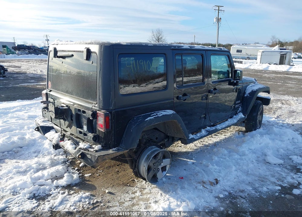 2012 JEEP WRANGLER UNLIMITED SPORT VIN: 1C4BJWDG1CL283463